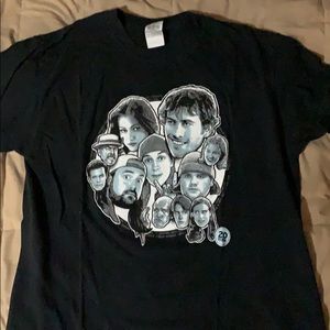 Mallrats character collage t shirt